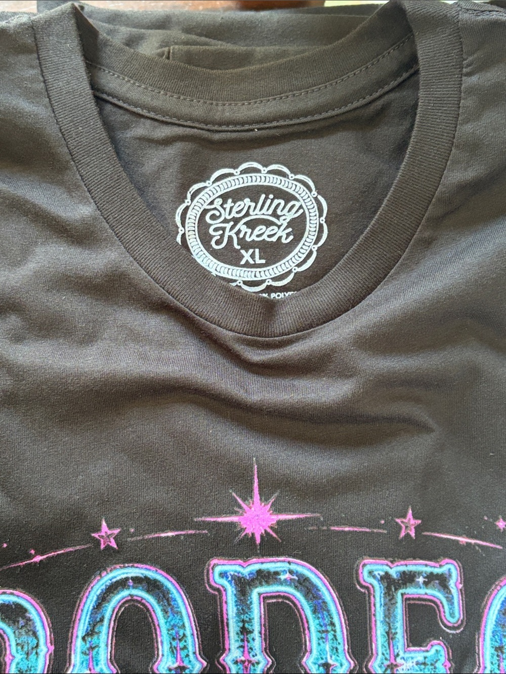 NWT Neon Rodeo Road Tee - Picture 2 of 4